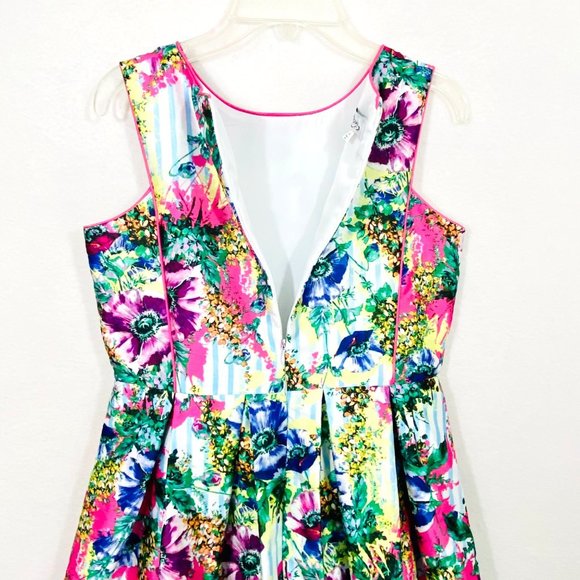 Pippa & Julie Big Girls Floral Occasion Dress - Size 16 - Picture 5 of 6